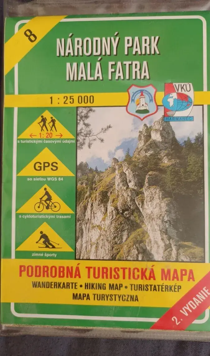 turistické mapy Malá Fatra