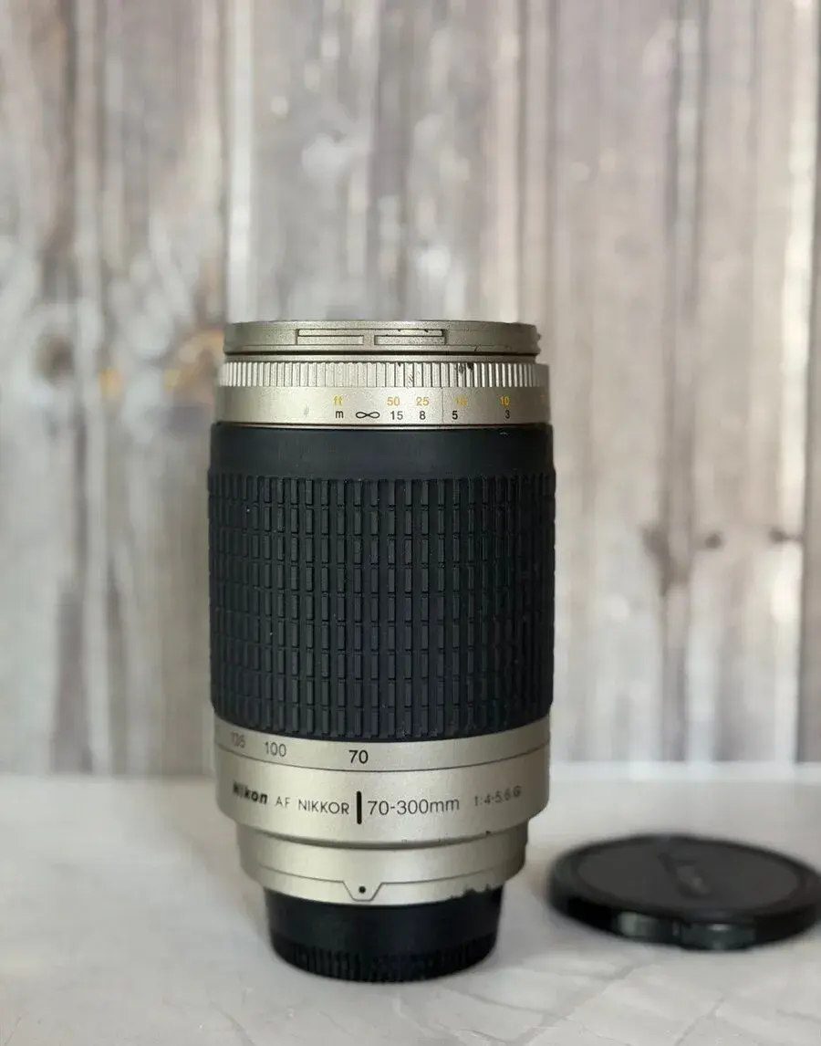 Nikon 70-300/4.5-5.6 G AF silver