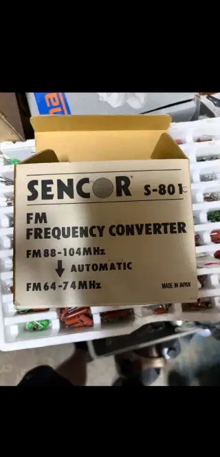 Retro FM konvertor Sencor S-801 (v originální krabici