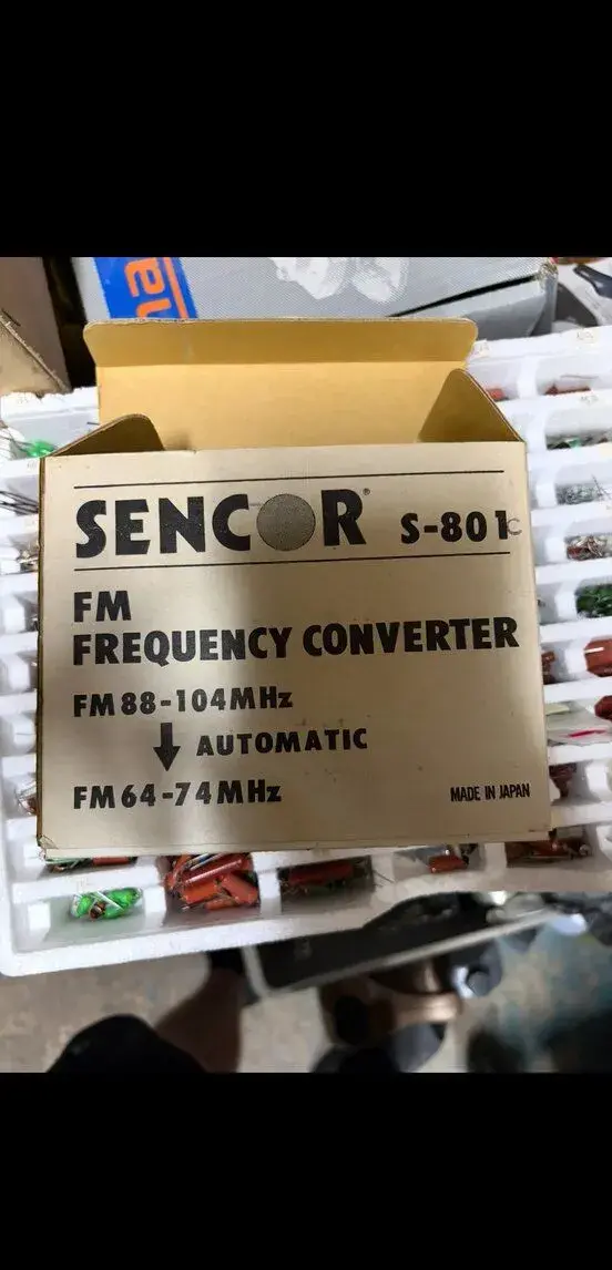Retro FM konvertor Sencor S-801 (v originální krabici