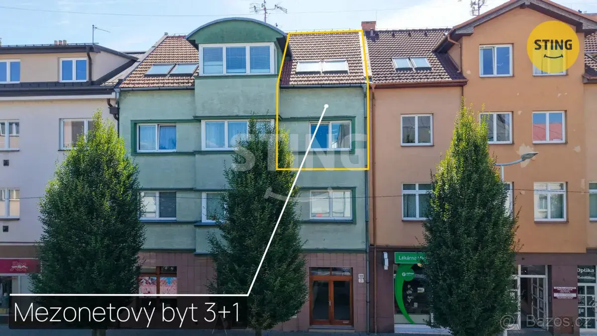 Prodej atypického mezonetového bytu 3+1 v Holešově, 136499