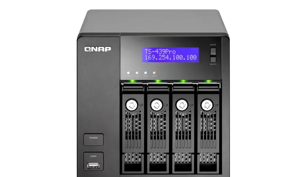QNAP TS-439 Pro + 3x 1TB HDD