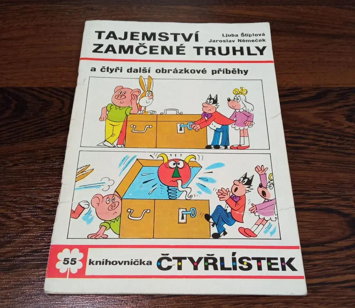 Čtyřlístek č. 55 Tajemství zamčené truhly