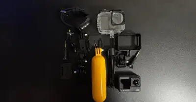 Akční kameru 4K 60fps s příslušenstvim