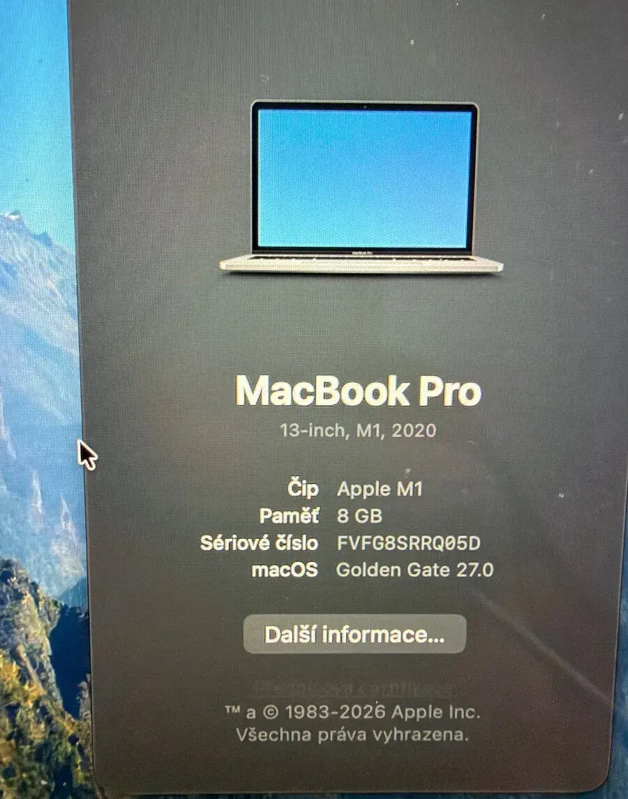 MacBook Pro M1 13" 8gb