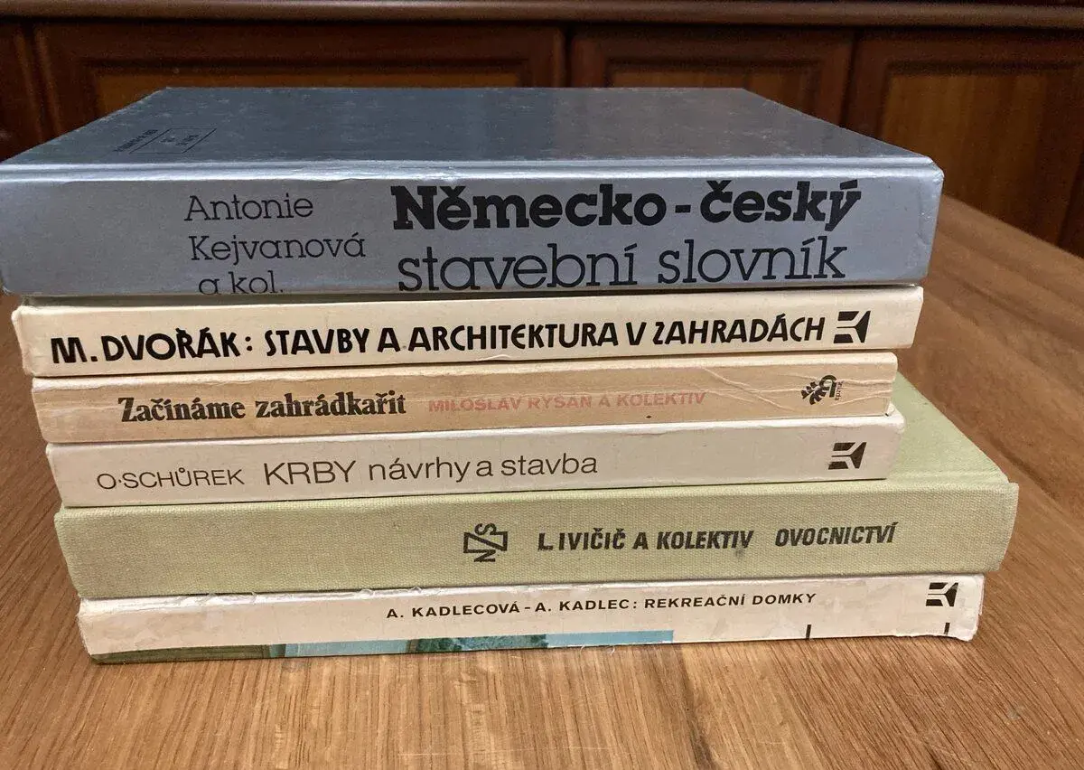 Knihy pro zahrádkáře a chataře