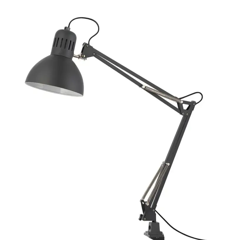 IKEA TERTIAL Pracovní lampa, tmavě šedá, STAV
