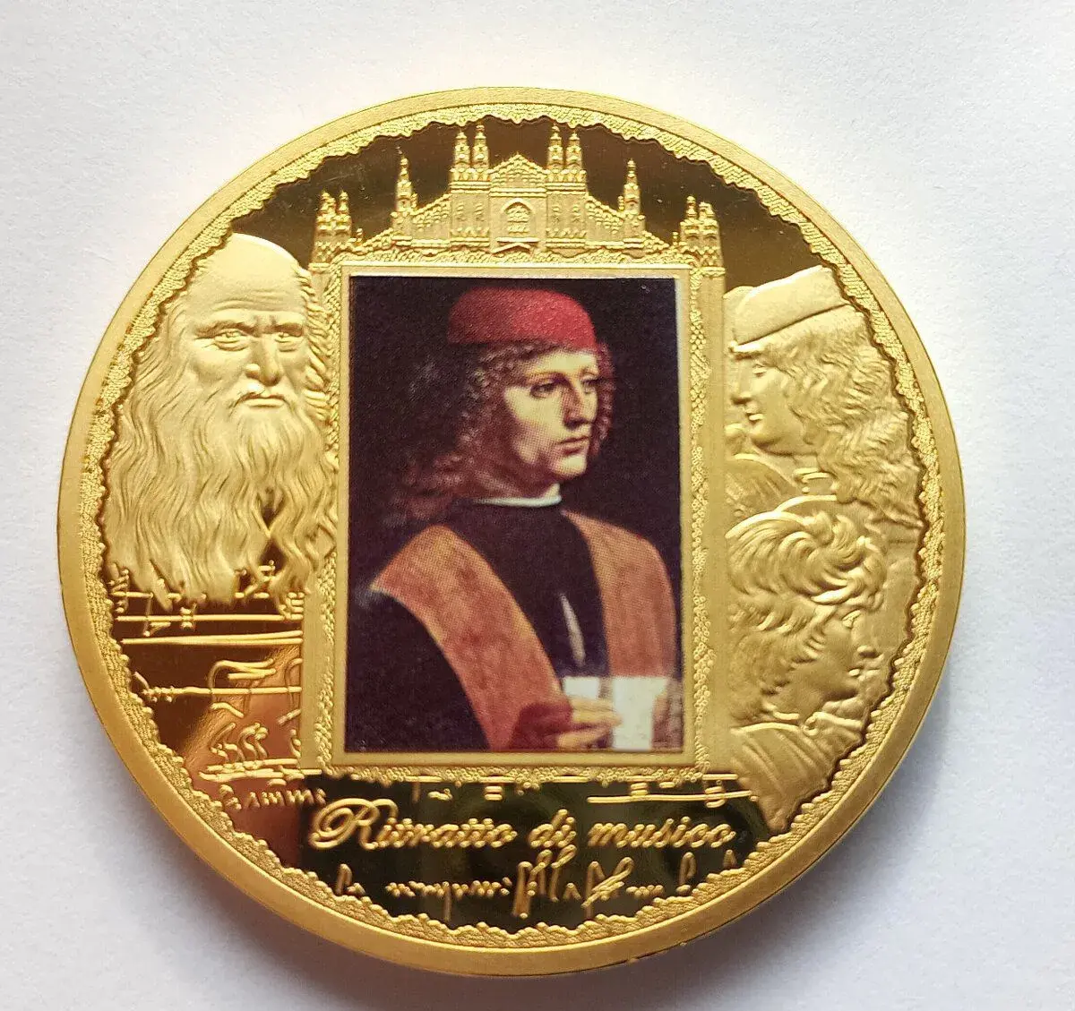 Pamětní medaile Leonardo da Vinci – Ritratto di Musico