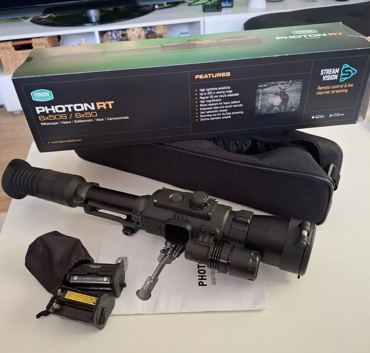 Yukon Photon RT 6x50 – digitální noční vidění