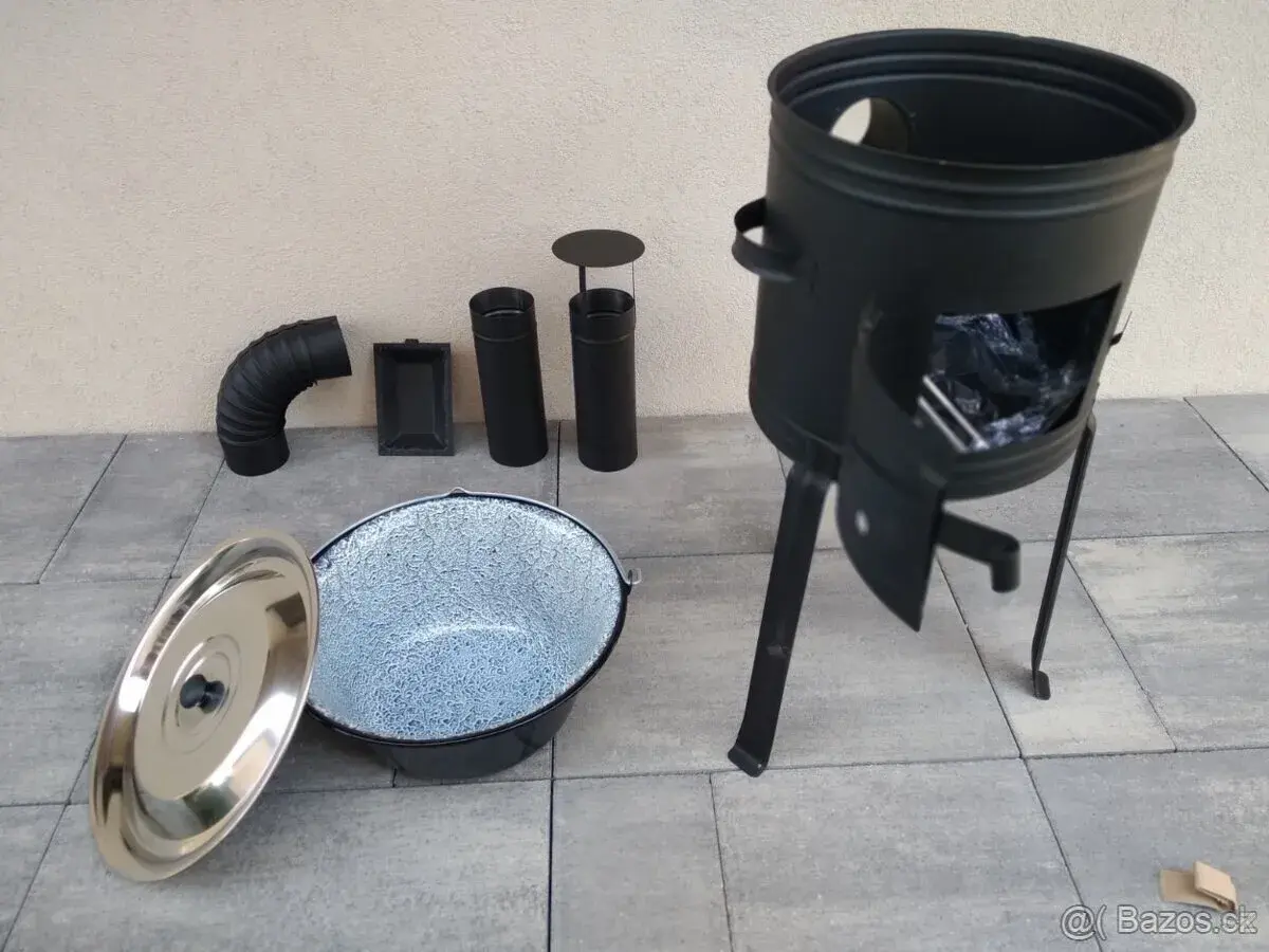 Sada kotlík + kotlina na zabijačku / guláš