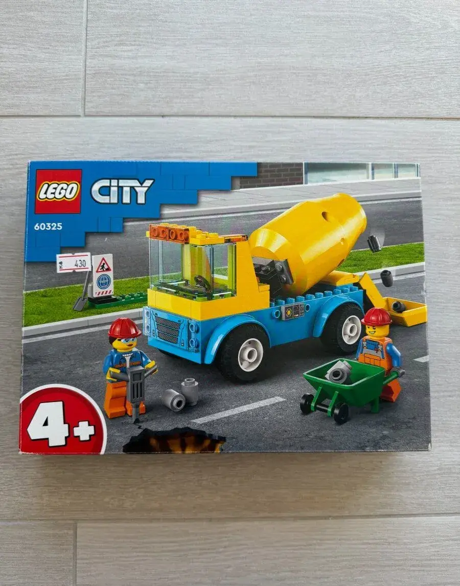LEGO CITY 60325 náklaďák s míchačkou na beton