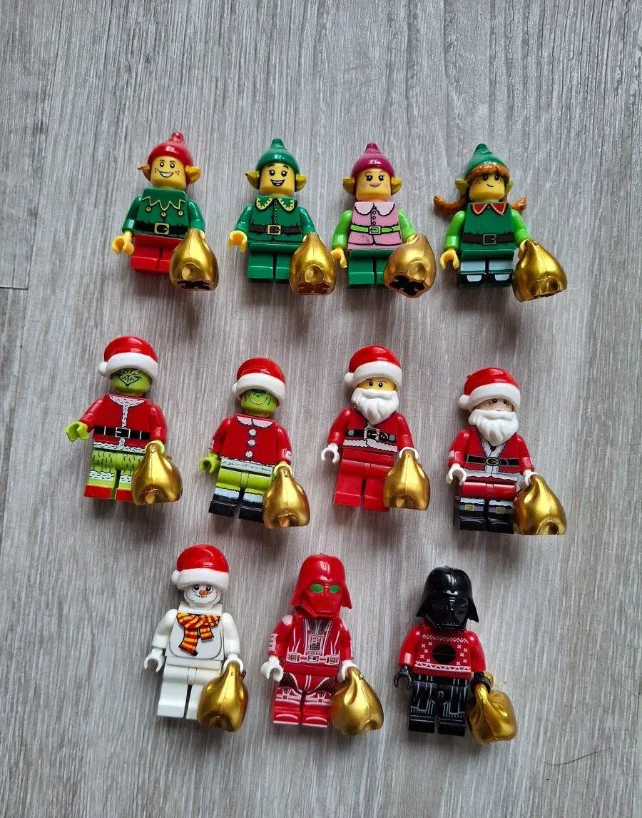 Vánoční figurky ke stavebnici lego