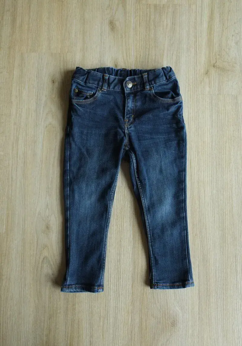 Džíny H&M vel. 92 pro holčičku - tmavě modré
