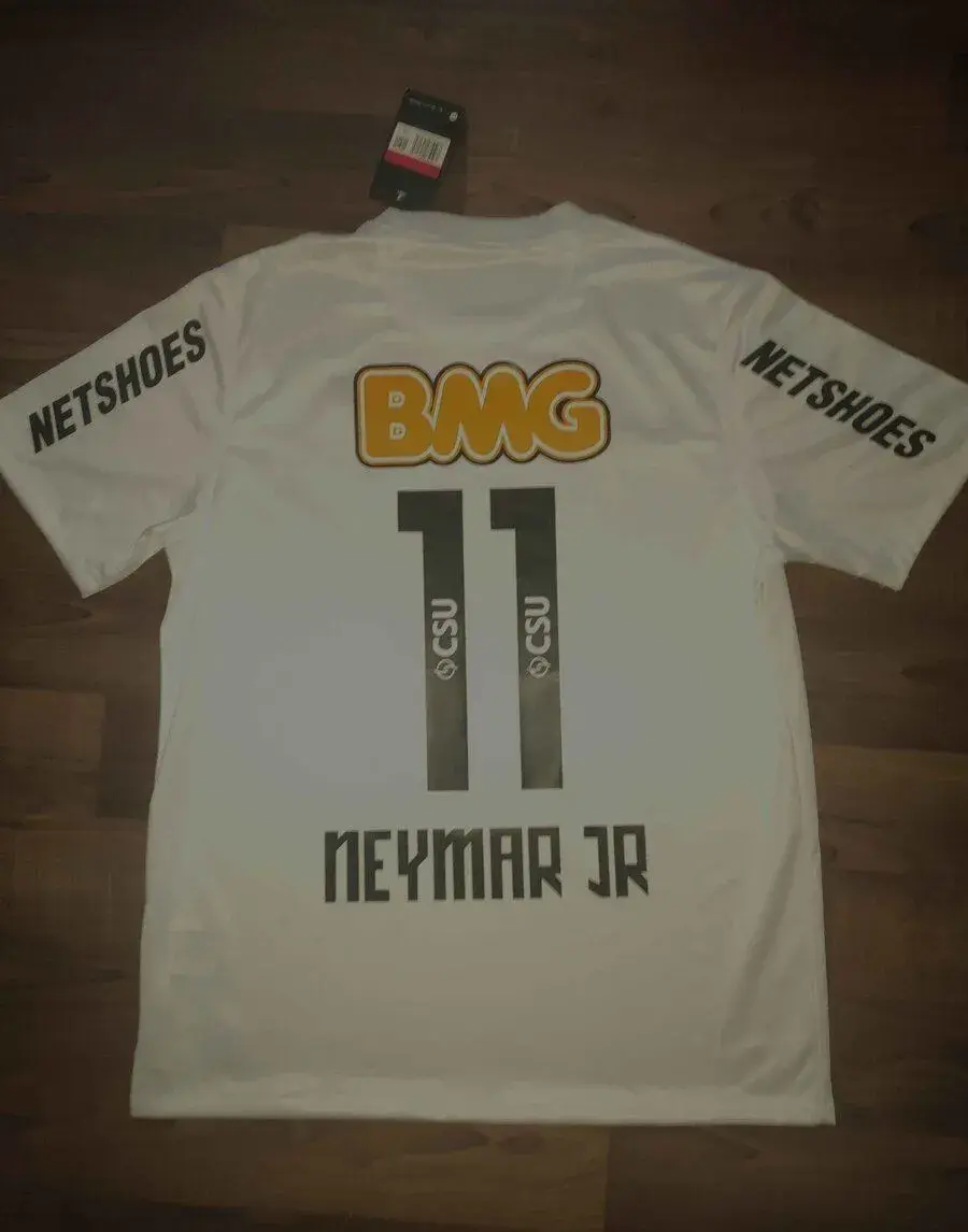 Fotbalový dres Neymar Jr Santos 2012/13
