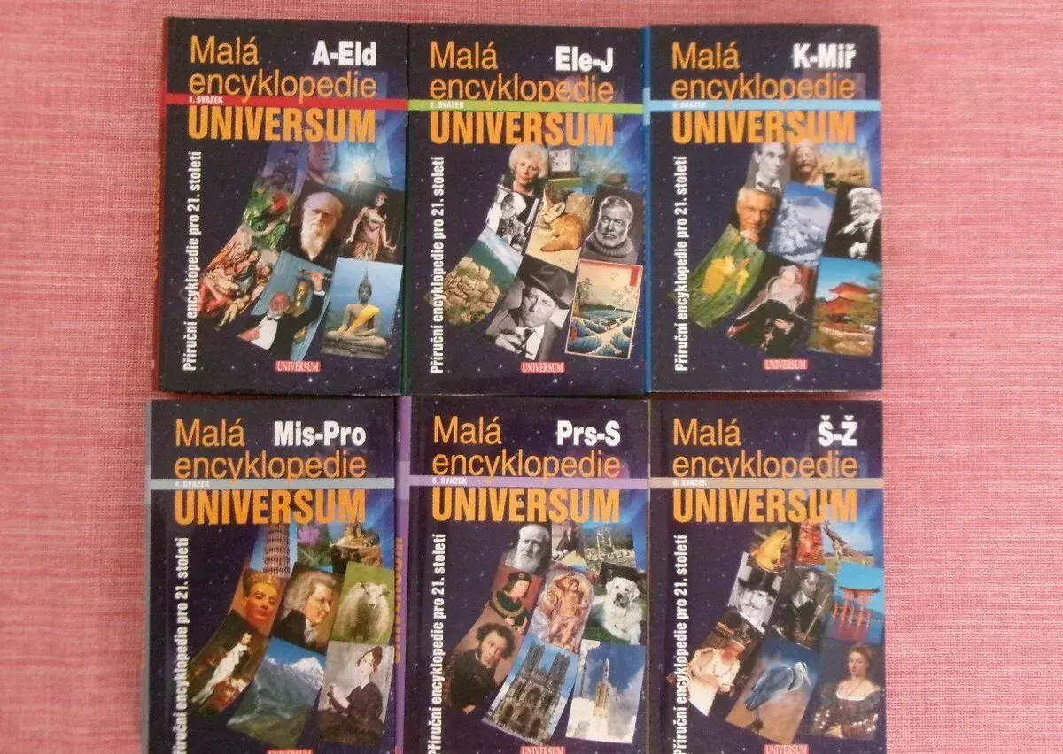 Malá encyklopedie Universum 1-6.