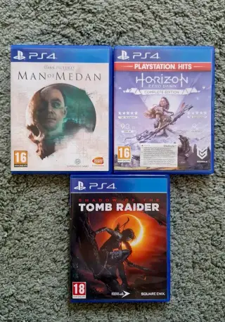 PS4 hry - možný prodej zvlášť i dohromady
