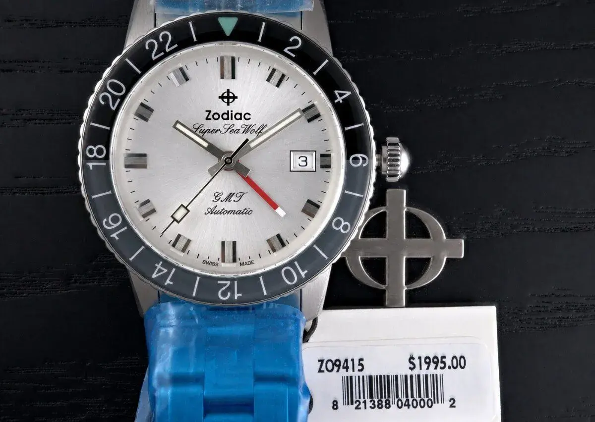 Zodiac Super Sea Wolf GMT in-house automat custom