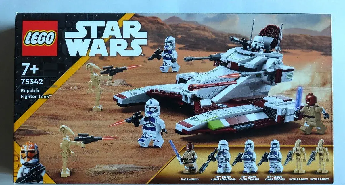LEGO Star Wars 75342 Bojový tank Republiky