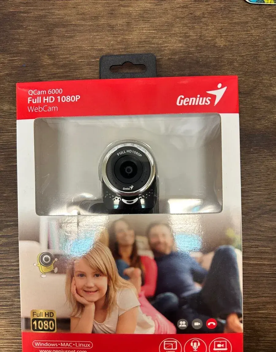 Webkamera Genius QCam 6000, Full HD - Nová