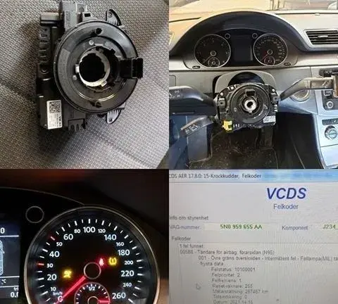 Podvolantová jednotka 5K0 953 569 VW Škoda Audi Seat repase