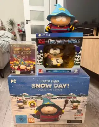 South Park sběratelský komplet + PS3,PS4,PC– stav