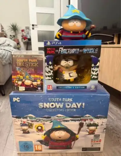 South Park sběratelský komplet + PS3,PS4,PC– stav