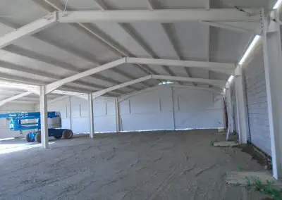 OCELOVÁ HALA 12,5X36X5m 2. sněhové pásmo, sedlová střecha