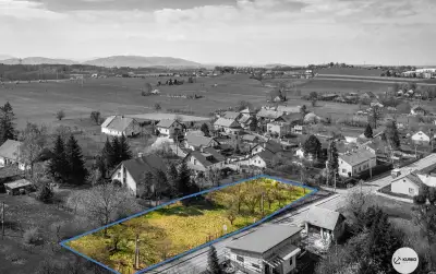 Stavební pozemek vč. sítí o výměře 1930 m2 v obci Sedliště