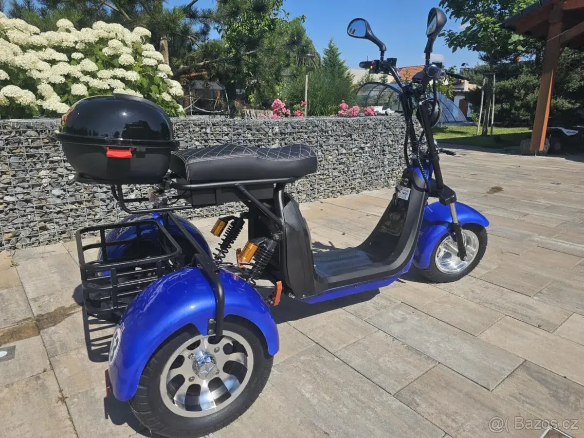 Novou elektro tříkolku