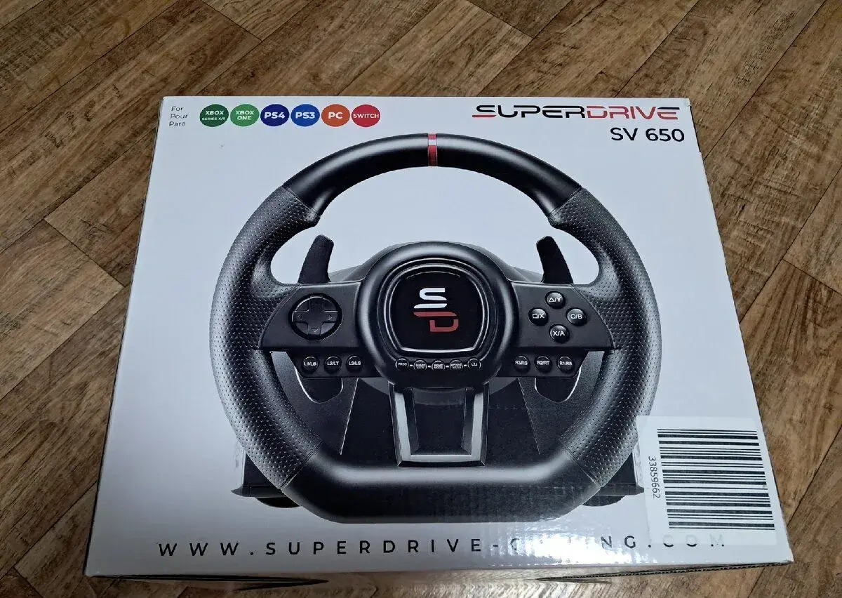 Stolní volant superdrive SV650