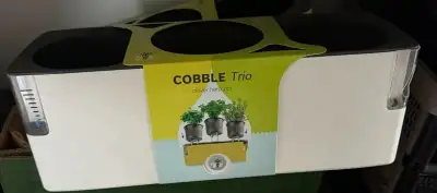 Samozavlažovací truhlík Flower Cobble trio