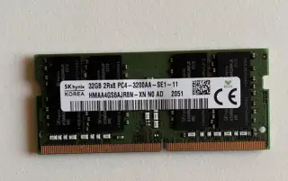 32 GB DDR4 SK Hynix 3200 MHz SO-DIMM