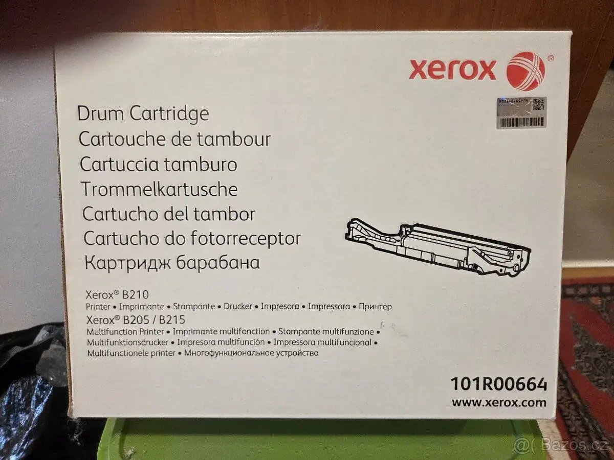 Toner do multifunkce Xerox.