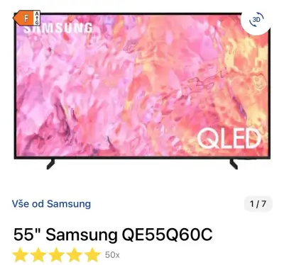 55" Samsung QE55Q60C