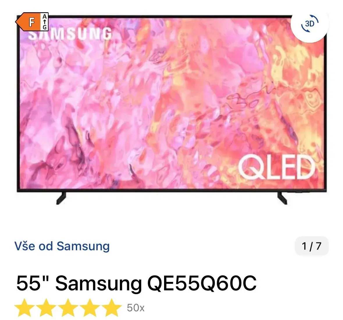 55" Samsung QE55Q60C