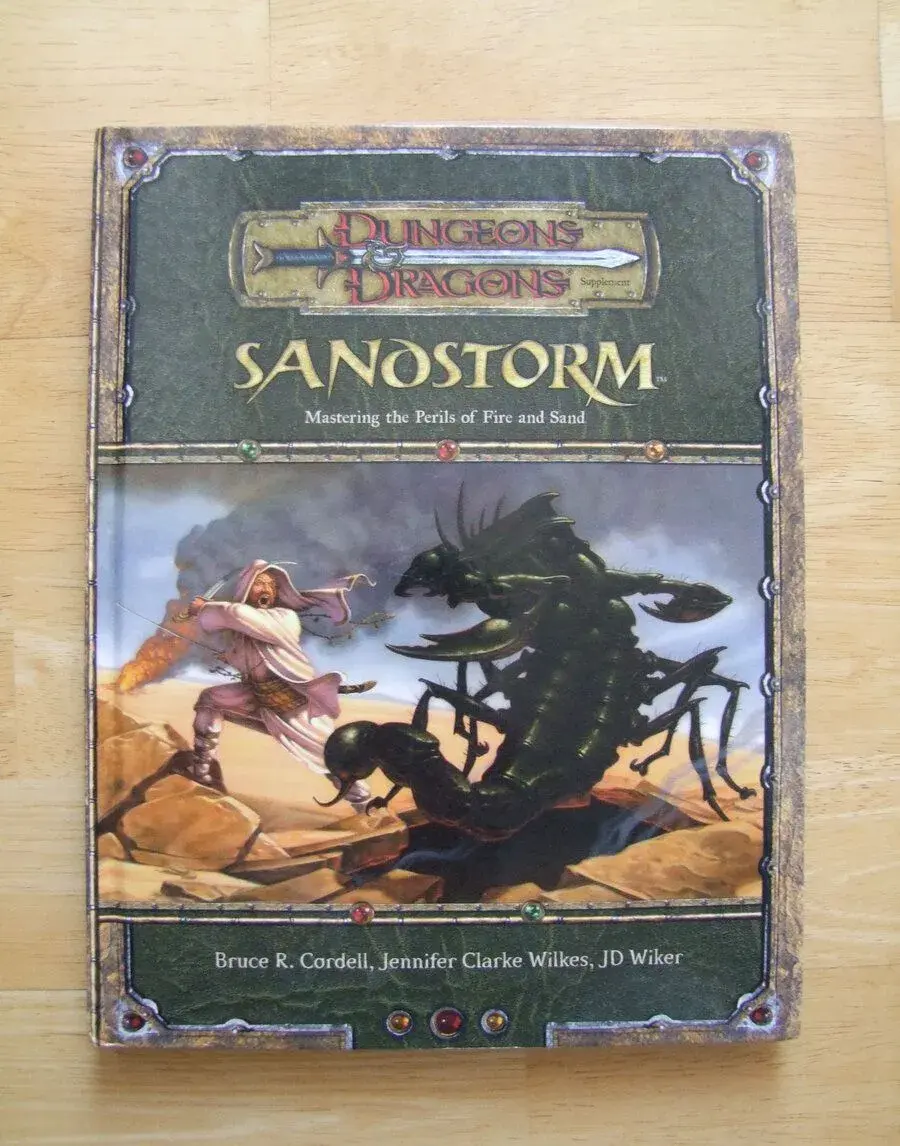 Sandstorm Dungeons & Dragons 3.5 Dračí doupě