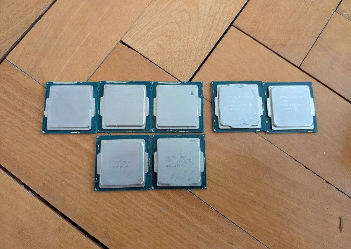 7× Intel procesor – i5, Pentium, Celeron – LGA1150/LGA1151