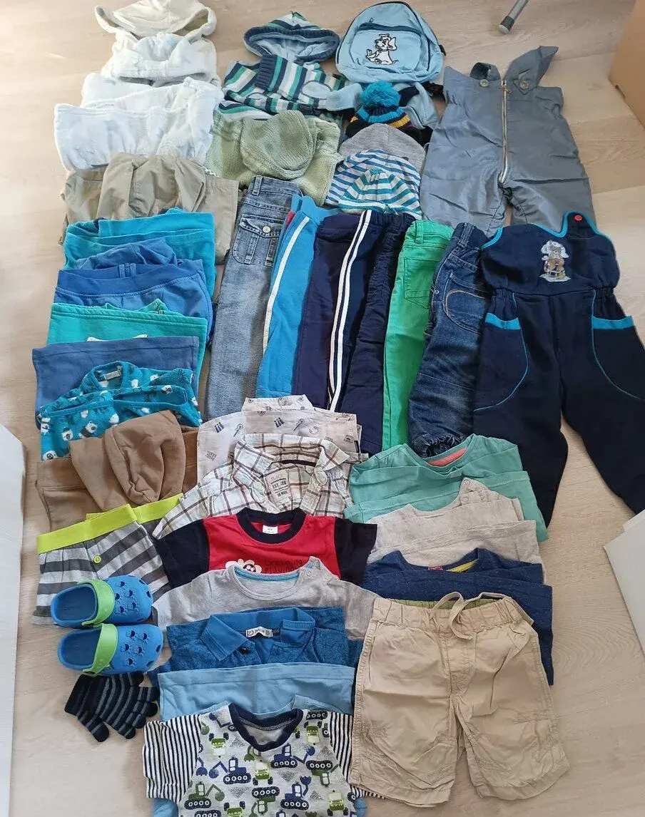 Velký set oblečení pro kluka 92-104