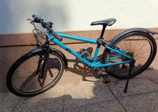 Kubikes 24L MTB tyrkysová - dětské kolo