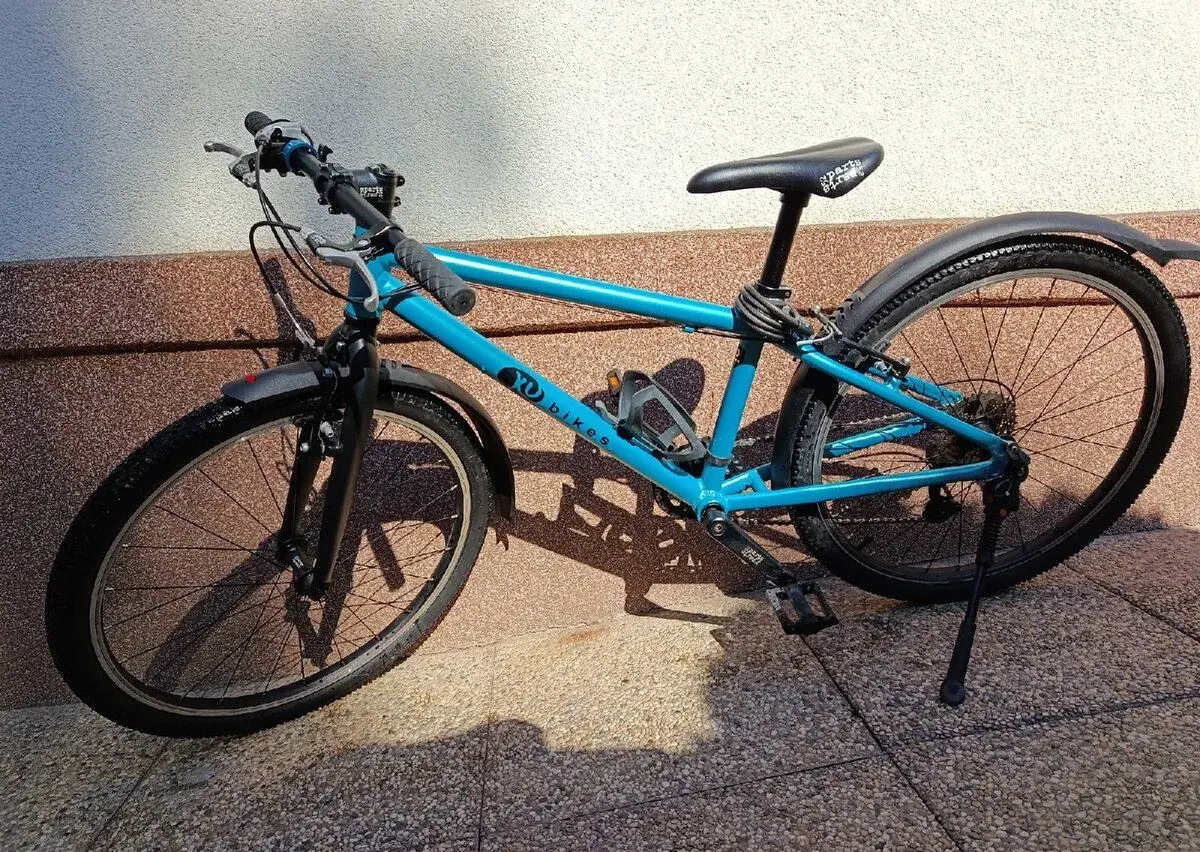Kubikes 24L MTB tyrkysová - dětské kolo