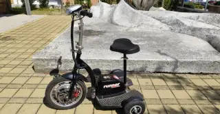 El.tříkolka RUNNER500 - starší typ - nová baterie
