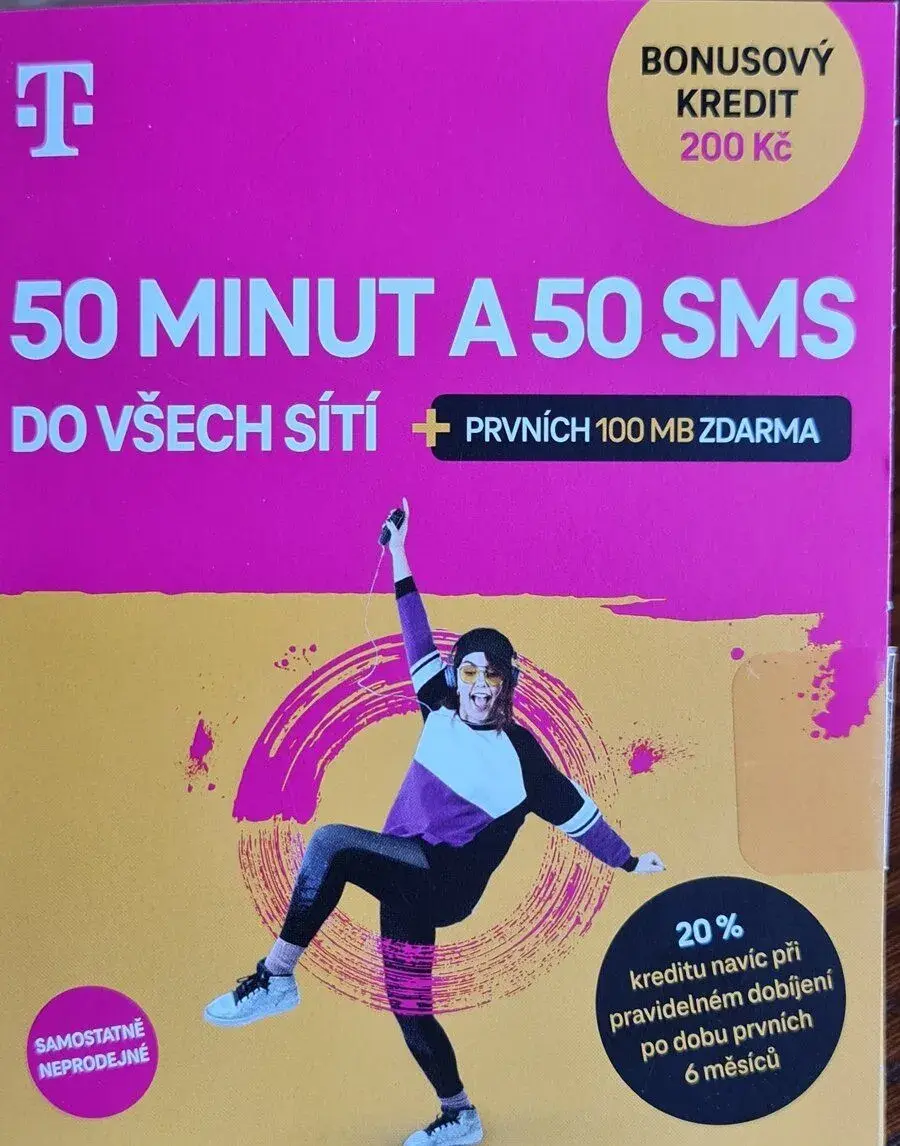 TELEFONNÍ SIM KARTA