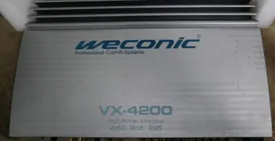 Zesilovač do auta Weconic VX4200