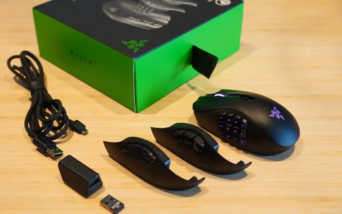 Herní myš Razer Naga Pro - zánovní