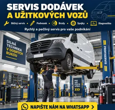 Servis a opravy dodávek a mikrobusů | WhatsApp