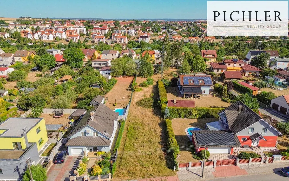 Stavební pozemek 1088m2 Vejprnice u Plzně