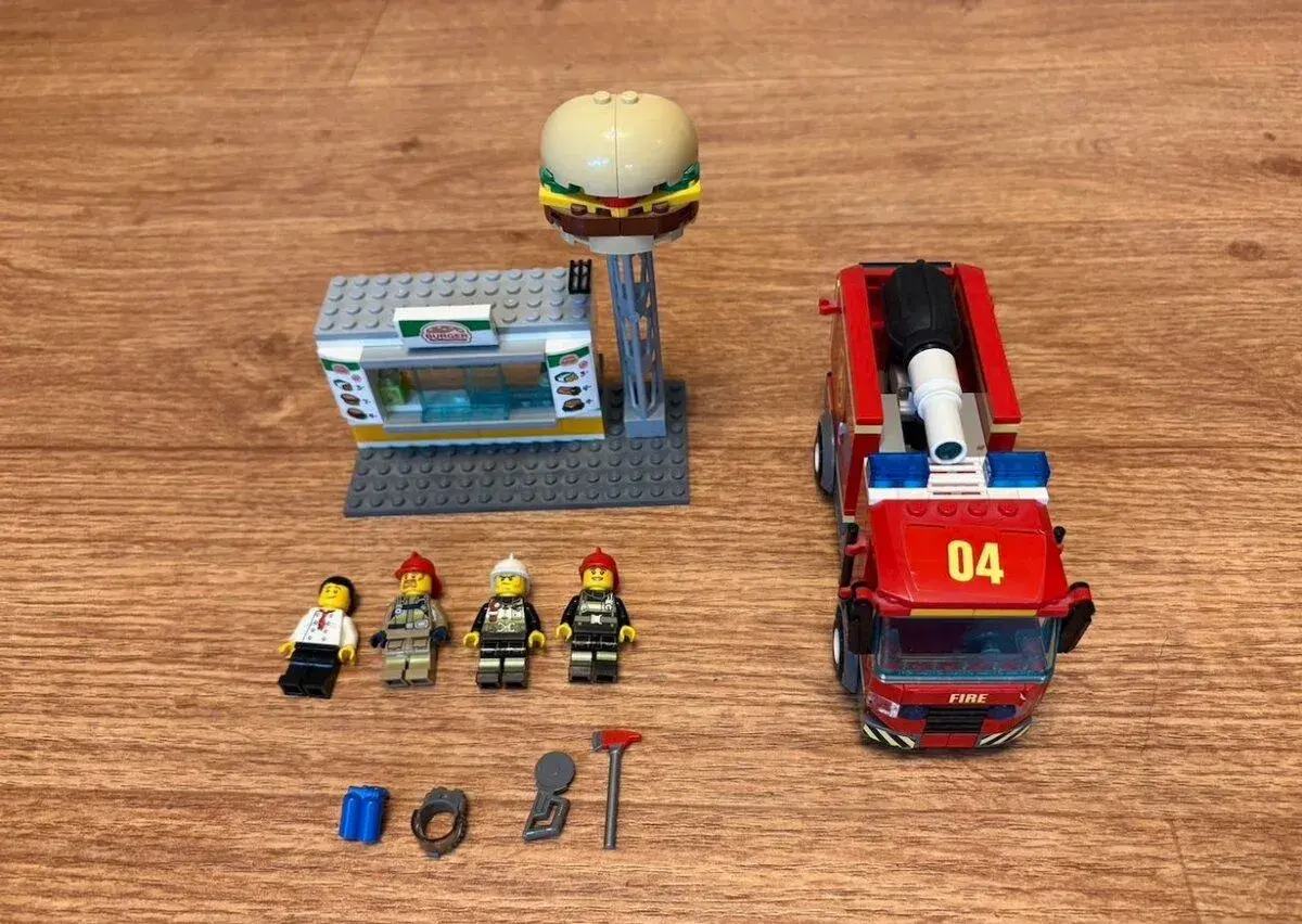 LEGO záchrana burgrárny - 60214