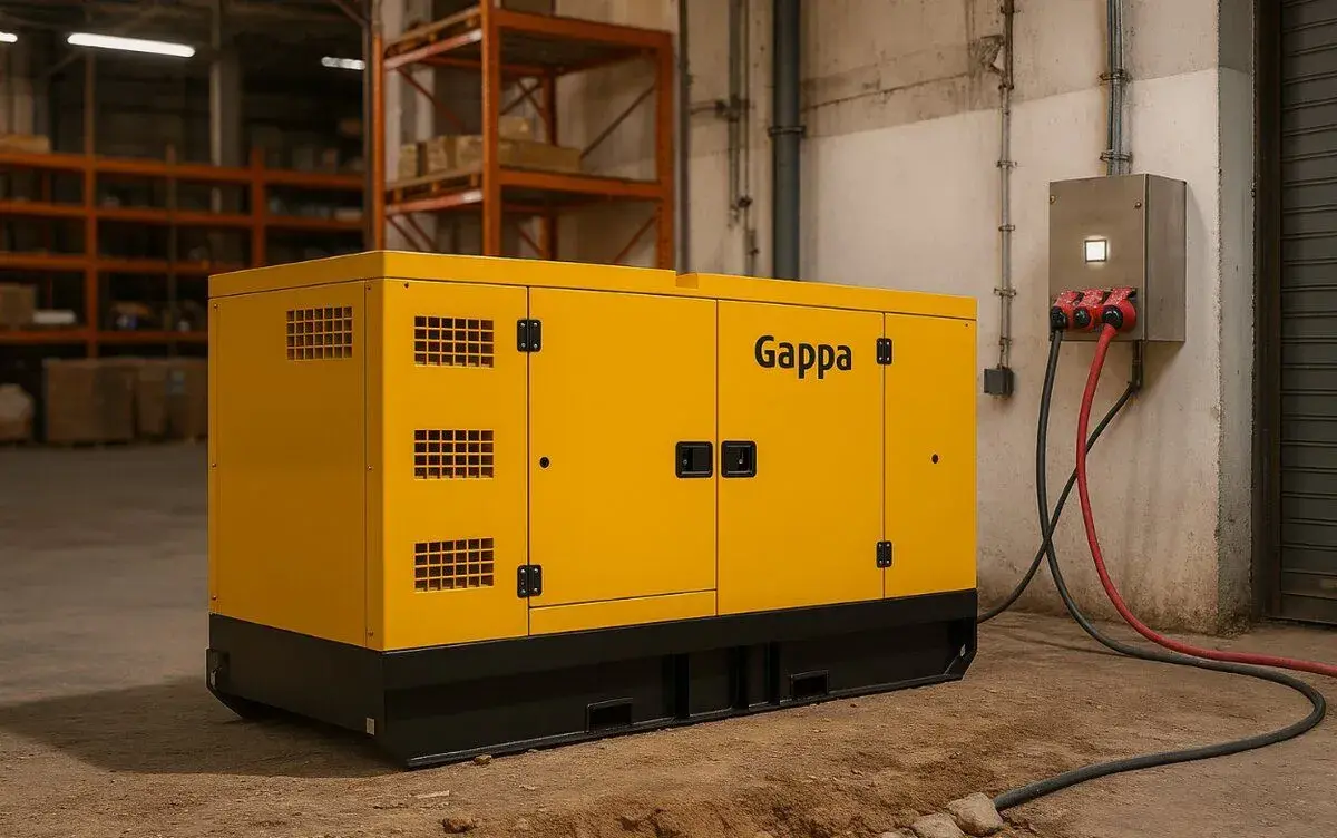 Dieselová elektrocentrála 15 kW – GAPPA, ATS