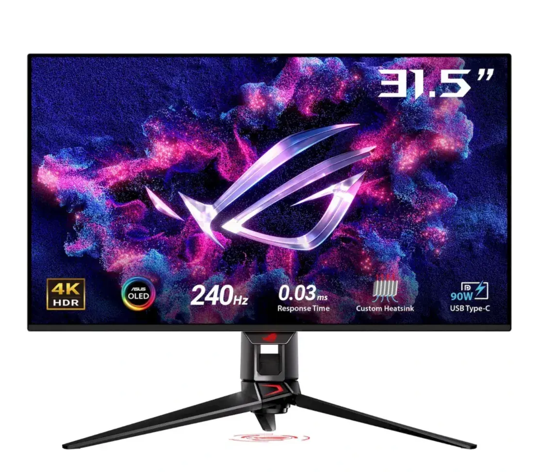 ASUS ROG Swift OLED PG32UCDMZ – 32", 4K, QD-OLED, 240 Hz, U