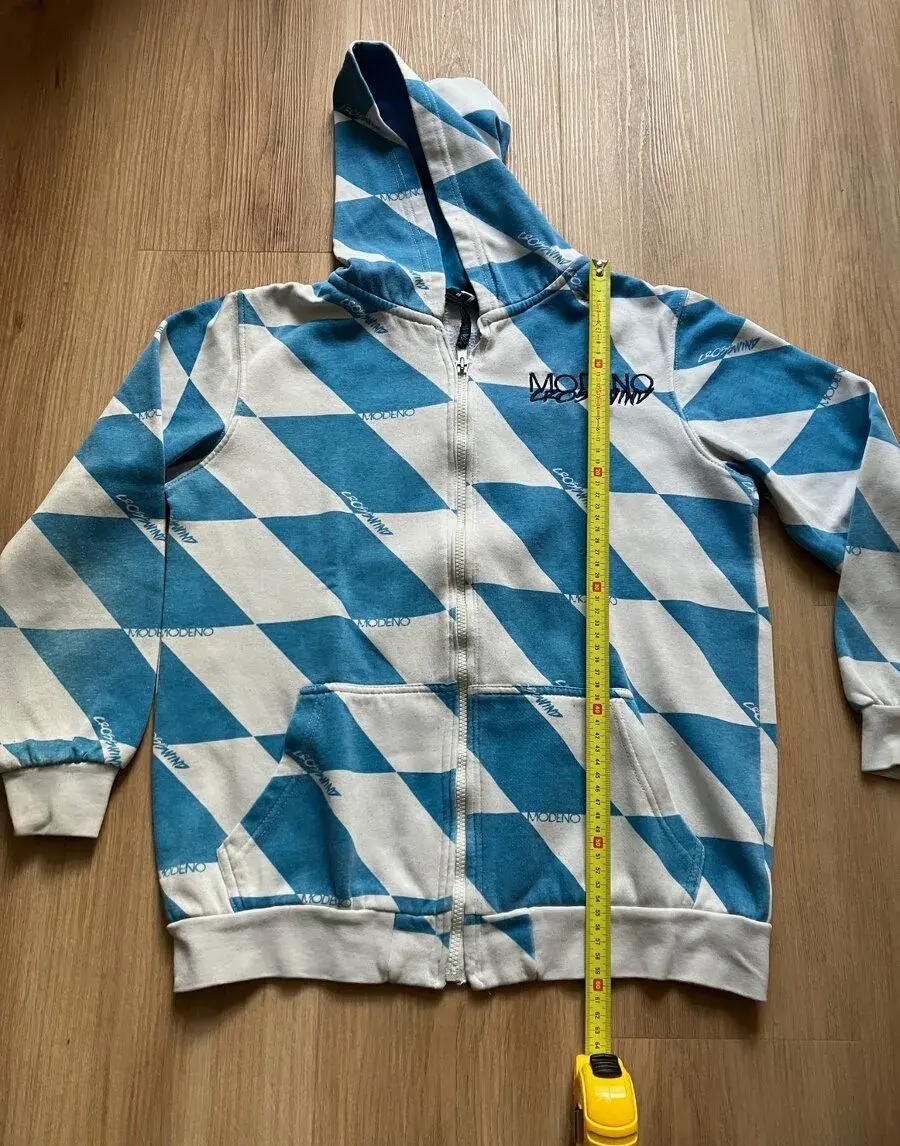 Mikina na zip s kapucou 158-164 cm